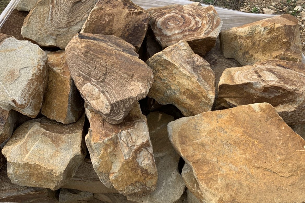природный бутовый камень