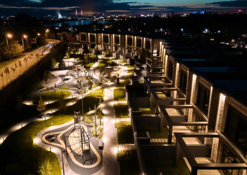 Архитектурное освещение в жилых комплексах: типы, функции, требования и примеры — Всеостройке.рф