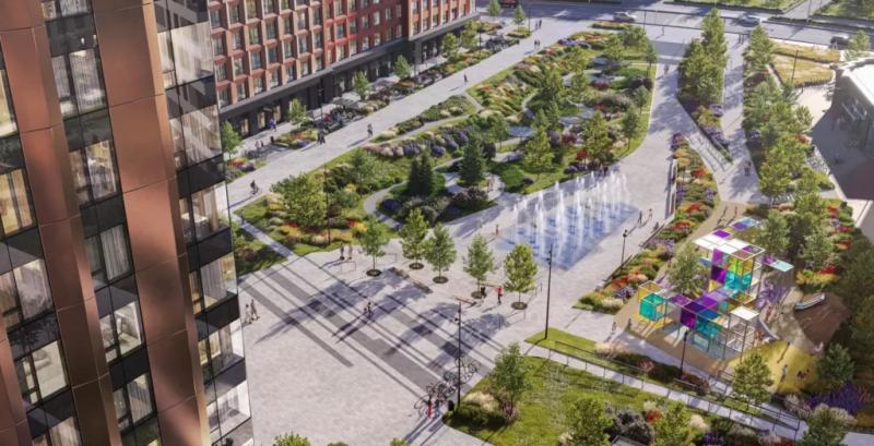 Озеленение территории ЖК. Где в Москве самые интересные варианты ландшафтного дизайна — Всеостройке.рф