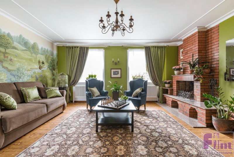 Дом в зеленых тонах: где живет Ирада Зейналова — Всеостройке.рф