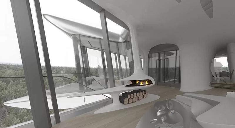 Единственный в мире частный дом, построенный по проекту Захи Хадид, был продан — Всеостройке.рф