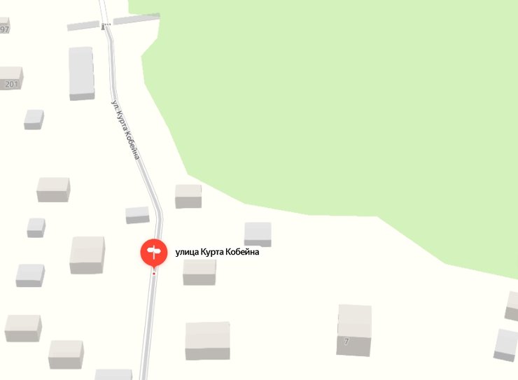 Власти точно не знают, как в Пермском крае появилась улица Курта Кобейна