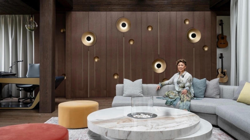 Дом с семнадцатью комнатами, зимним садом, гримерной и даже складом: где живёт Анита Цой — Всеостройке.рф